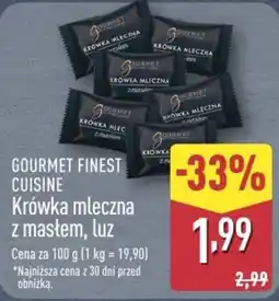 ALDI Gourmet Finest Cuisine Krówka mleczna z masłem, luz oferta