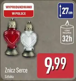 ALDI Znicz Serce Sztuka oferta