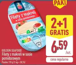 ALDI Golden Seafood Filety z makreli w sosie pomidorowym oferta