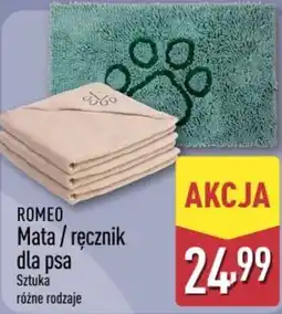 ALDI Romeo Mata / ręcznik dla psa oferta