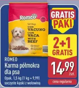 ALDI Karma półmokra dla psa oferta