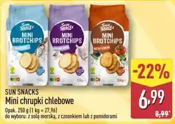 ALDI Sun Snacks Mini chrupki chlebowe oferta