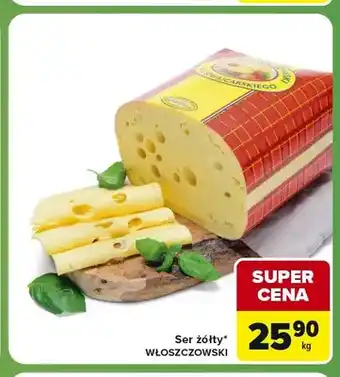 Ser żółty Włoszczowski