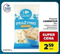 Globi Prażynki o smaku bekonowym Carrefour oferta