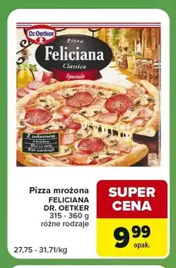 Carrefour Express Pizza mrożona Feliciana Dr. Oetker oferta