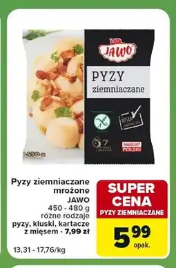 Carrefour Express Pyzy ziemniaczane mrożone Jawo oferta