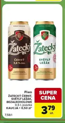 Carrefour Express Piwo Žatecký Černý oferta