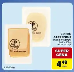 Carrefour Express Ser gouda wędzona w plastrach Carrefour Targ Świeżości oferta