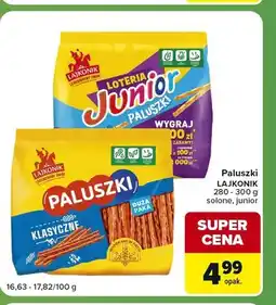 Carrefour Express Paluszki solone Lajkonik oferta