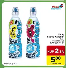 Carrefour Express Napój Kubuś Waterrr cytryna oferta