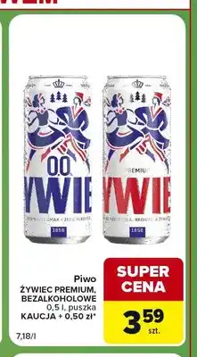 Carrefour Express Piwo Żywiec Premium oferta