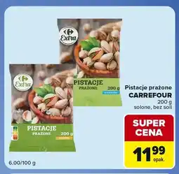 Carrefour Express Pistacje prażone bez soli Carrefour oferta