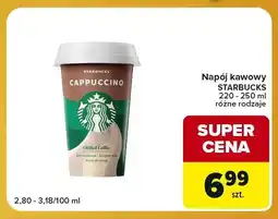 Carrefour Express Napój kawowy Starbucks oferta