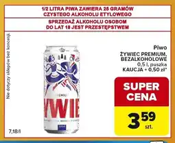 Carrefour Express Piwo Żywiec Premium oferta