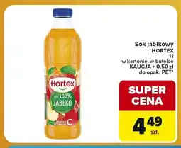 Carrefour Express Sok jabłkowy Hortex w kartonie oferta