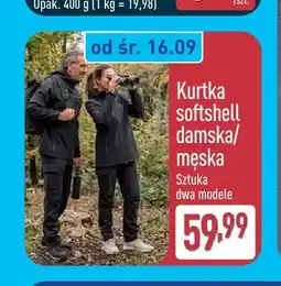 ALDI Kurtka softshell męska oferta