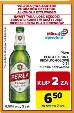 Carrefour Express Piwo bezalkoholowe Perła oferta