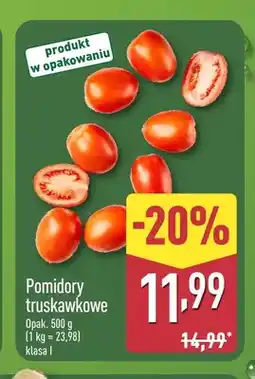 ALDI Pomidory truskawkowe oferta