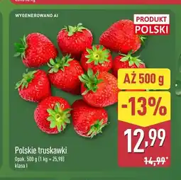 ALDI Truskawki polskie oferta