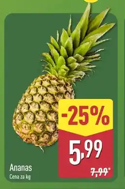 ALDI Ananas oferta