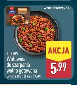 ALDI Wołowina do szarpania wolno gotowana Łuków oferta