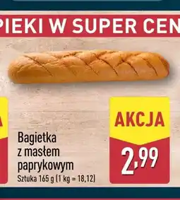 ALDI Bagietka z masłem paprykowym oferta