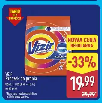 ALDI Proszek do prania Vizir oferta