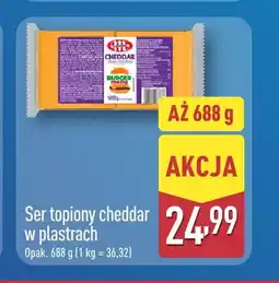 ALDI Ser topiony cheddar w plastrach oferta