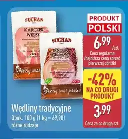ALDI Wędliny tradycyjne karczek wiejski Suchan oferta