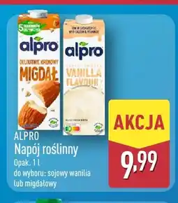 ALDI Napój roślinny sojowy wanilia Alpro oferta
