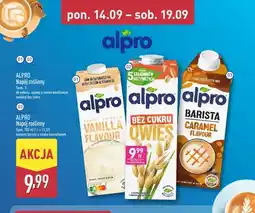 ALDI Napój roślinny sojowy o smaku waniliowym Alpro oferta