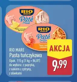 ALDI Pasta tuńczykowa z papryką Rio Mare oferta