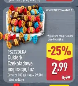 ALDI Cukierki Czekoladowe inspiracje luz Pszczółka oferta