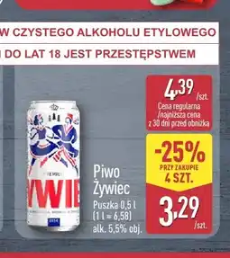 ALDI Piwo Żywiec oferta
