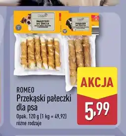 ALDI Przekąski pałeczki dla psa Romeo oferta