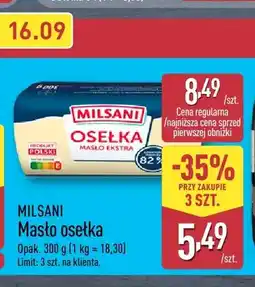 ALDI Masło osełka Milsani oferta