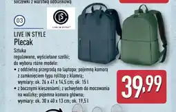 ALDI Plecak 15 l Live In Style oferta
