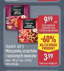 ALDI Mieszanka orzechów i suszonych owoców Nuts & Fruits-Mix Trader Joe's oferta
