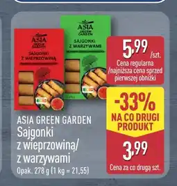 ALDI Sajgonki z wieprzowiną Asia Green Garden oferta