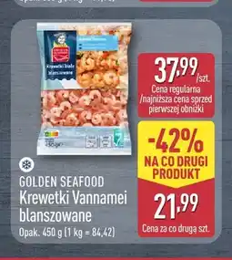 ALDI Krewetki Vannamei blanszowane Golden Seafood oferta