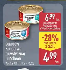 ALDI Konserwa turystyczna Sokołów oferta