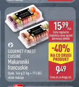 ALDI Makaroniki francuskie Gourmet Finest Cuisine oferta