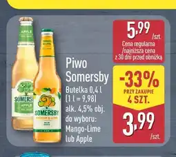 ALDI Piwo Somersby Apple oferta