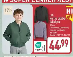 ALDI Kurtka pilotka dziecięca L & D oferta