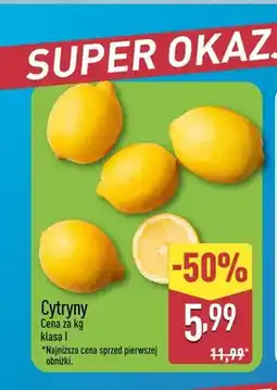 ALDI Cytryny oferta