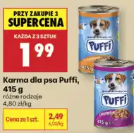 Biedronka Karma dla psa Puffi oferta