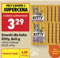 Biedronka Snacki dla kota Kitty oferta