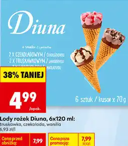Biedronka Lody rożek Diuna oferta