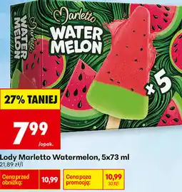 Biedronka Lody Marletto Watermelon oferta