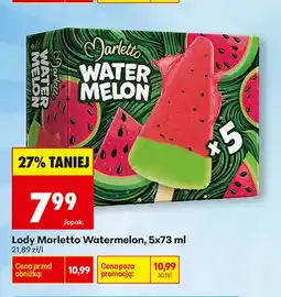 Biedronka Lody Marletto Watermelon 5-pak oferta